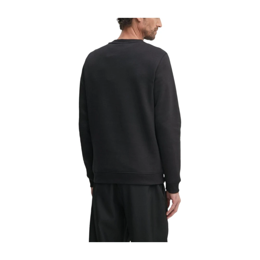 Calvin Klein Zwart Logo Sweatshirt Black Heren