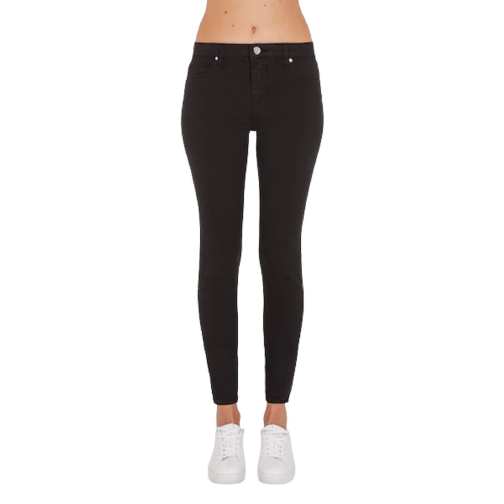 Armani Exchange Zwarte Damesbroek Stijlvolle Pasvorm Black Dames
