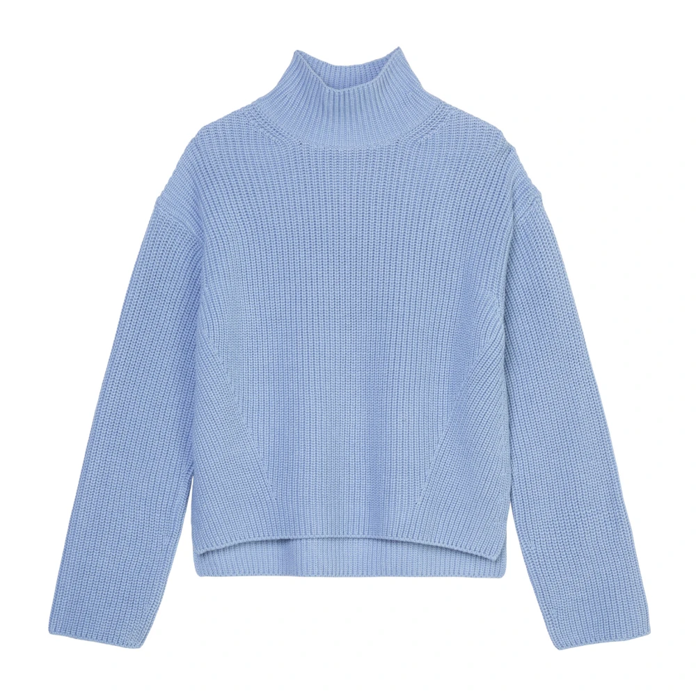 Marc O'Polo Coltrui gebreide trui los Blue Dames