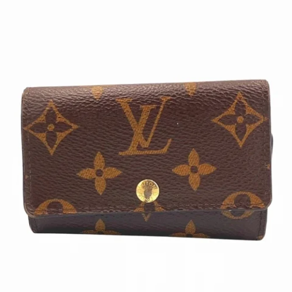 Louis Vuitton Vintage Pre-owned Fabric key-holders Brown Unisex