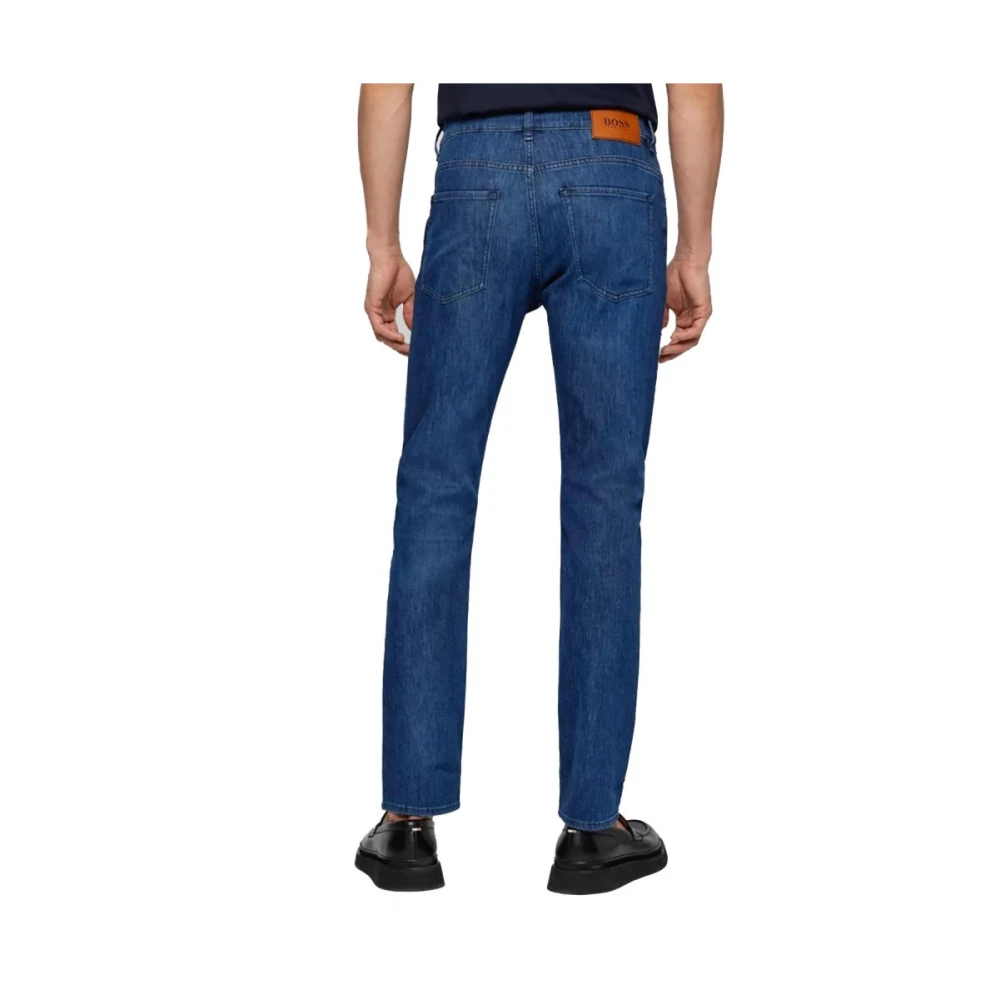 Boss Tejano Delaware3-1 Ultraflexibele Jeans Blue Heren
