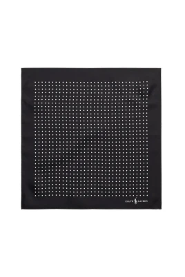 Polka-Dot Silk Pocket Square