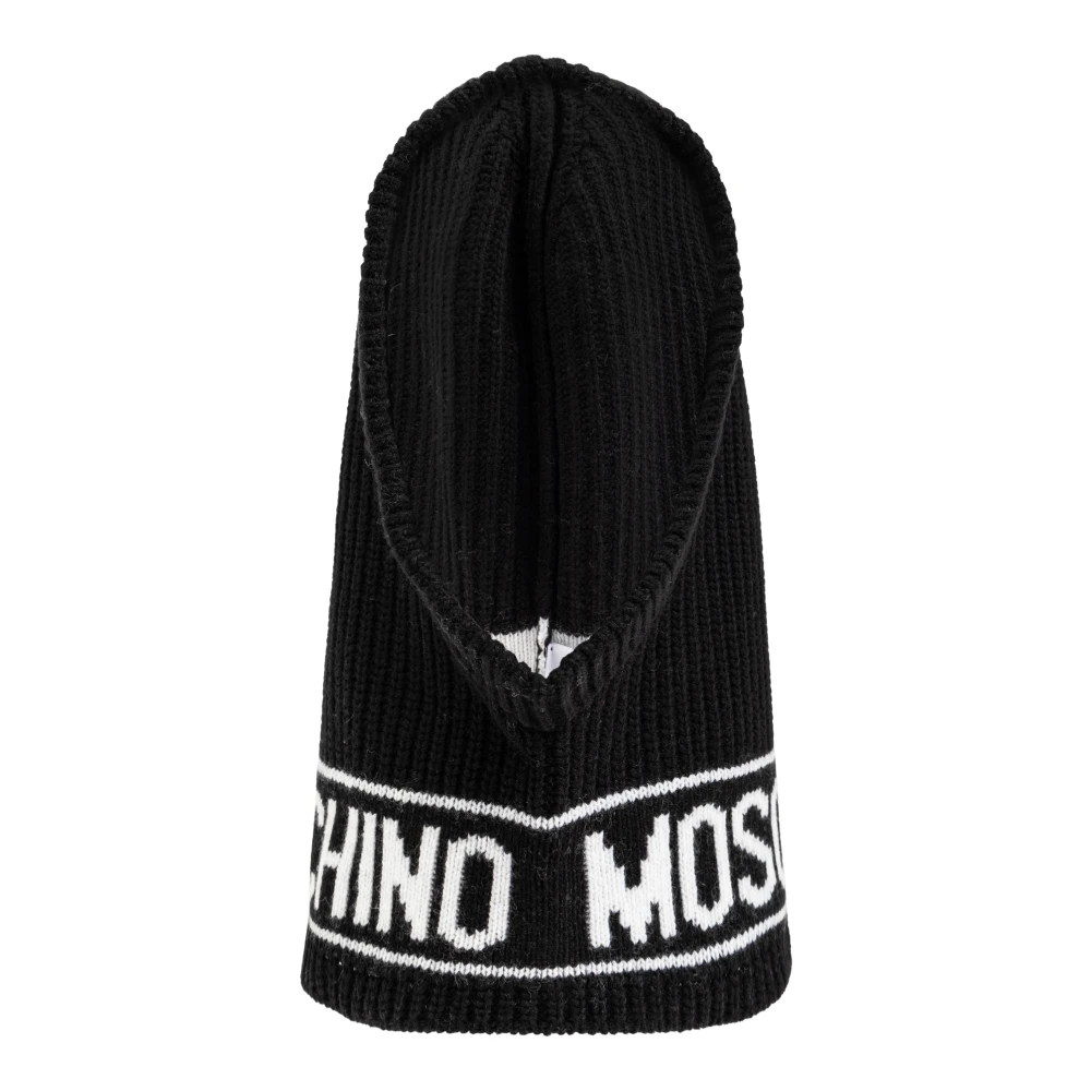 Moschino Hoodie met logo Black Unisex