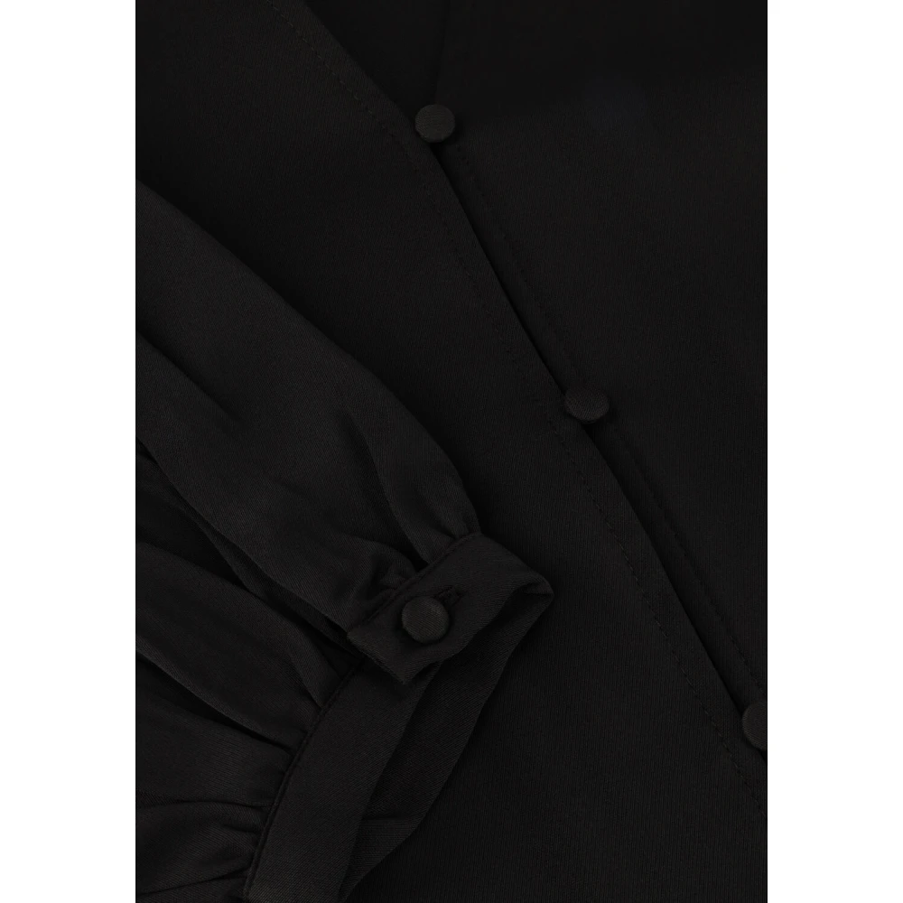 moss copenhagen Veelzijdige Nichelle Blouse voor Vrouwen Black Dames