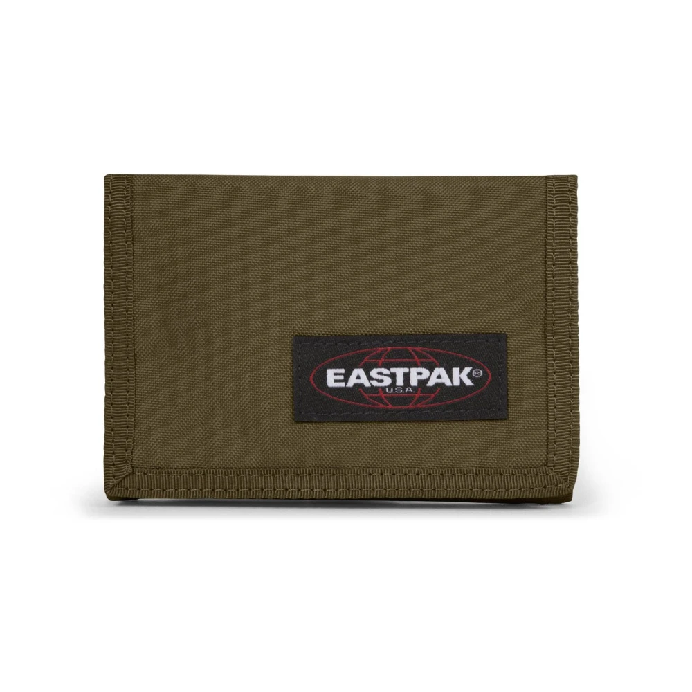 Eastpak Crew Portafoglio a Strappo 3 Ante Tela Verde Militare Originale J32 - Immagine 6