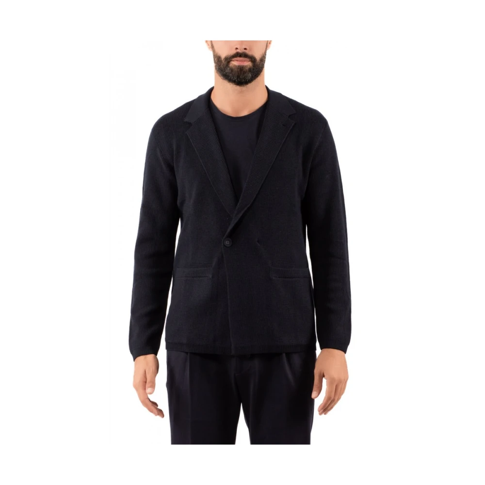 Emporio Armani Men's Blue Stylish Jacket - Blazers - Xl - Jackets