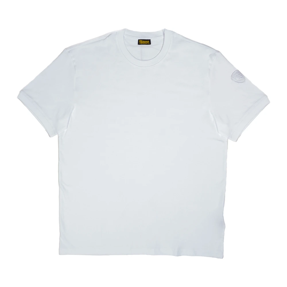 Blauer - Tops > T-Shirts - White - Blauer - Modalova