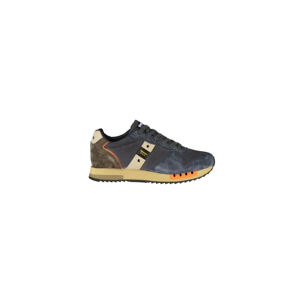 Blauer Men's Multicolor Sneakers, 7 Uk, Leather Sneaker