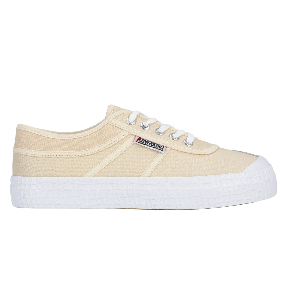 Kawasaki Comfortabele Canvas Sneakers Heren Schoenen Beige