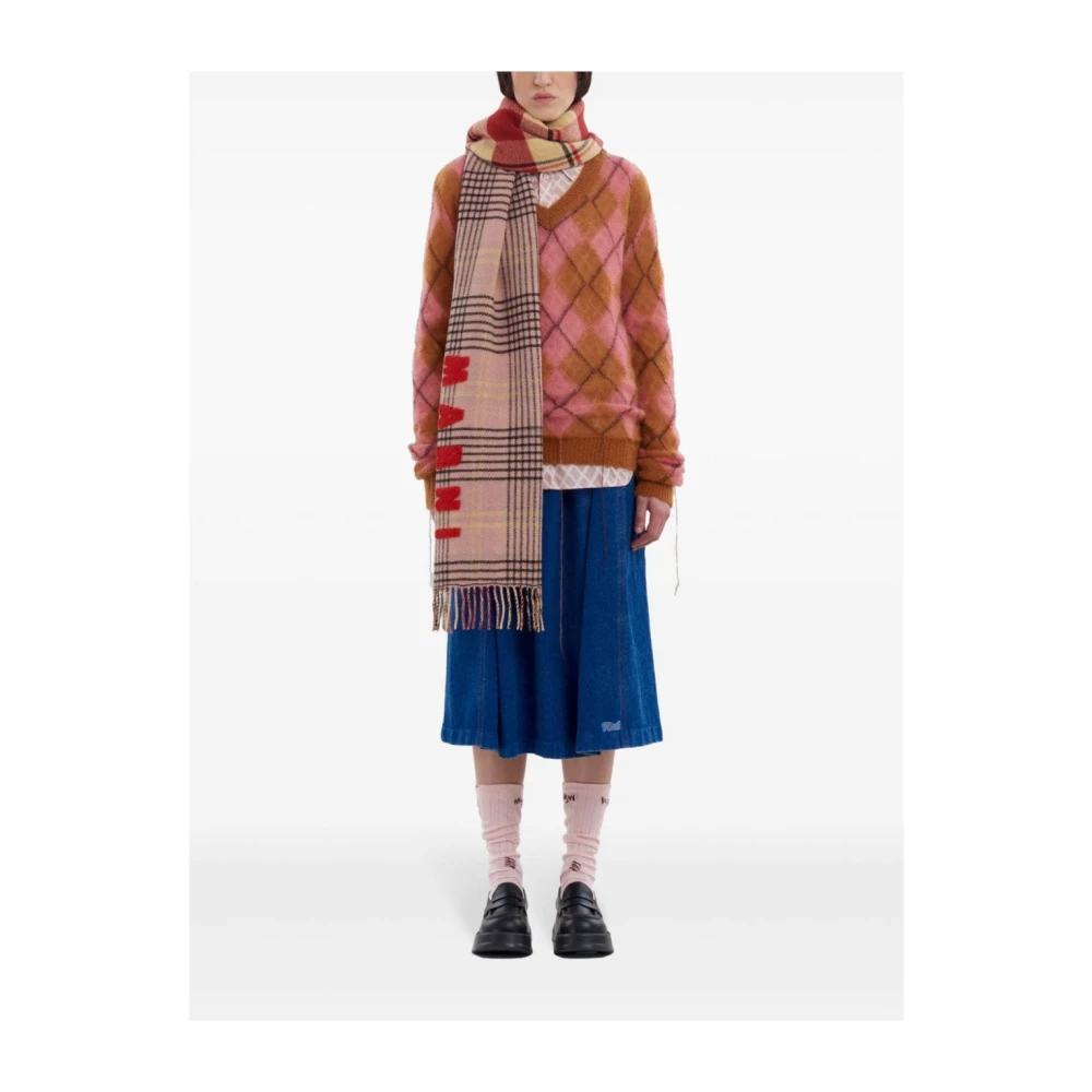 Marni Stijlvolle Sjaals Collectie Multicolor Dames
