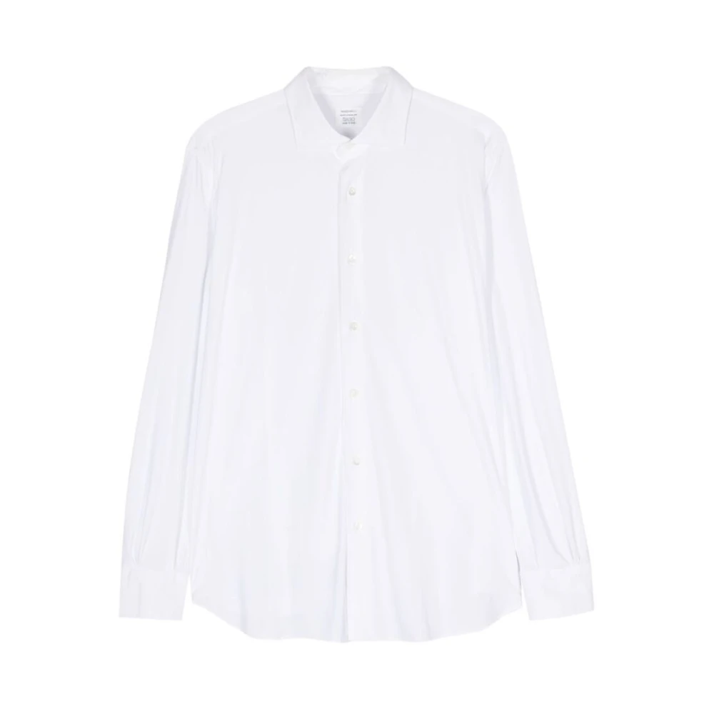 Mazzarelli Casual Shirts White Heren