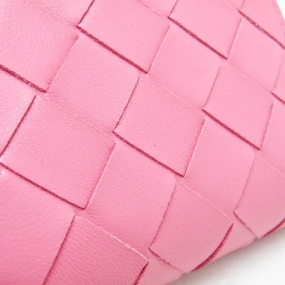 Bottega Veneta Vintage Pre-owned Leather wallets Pink Dames