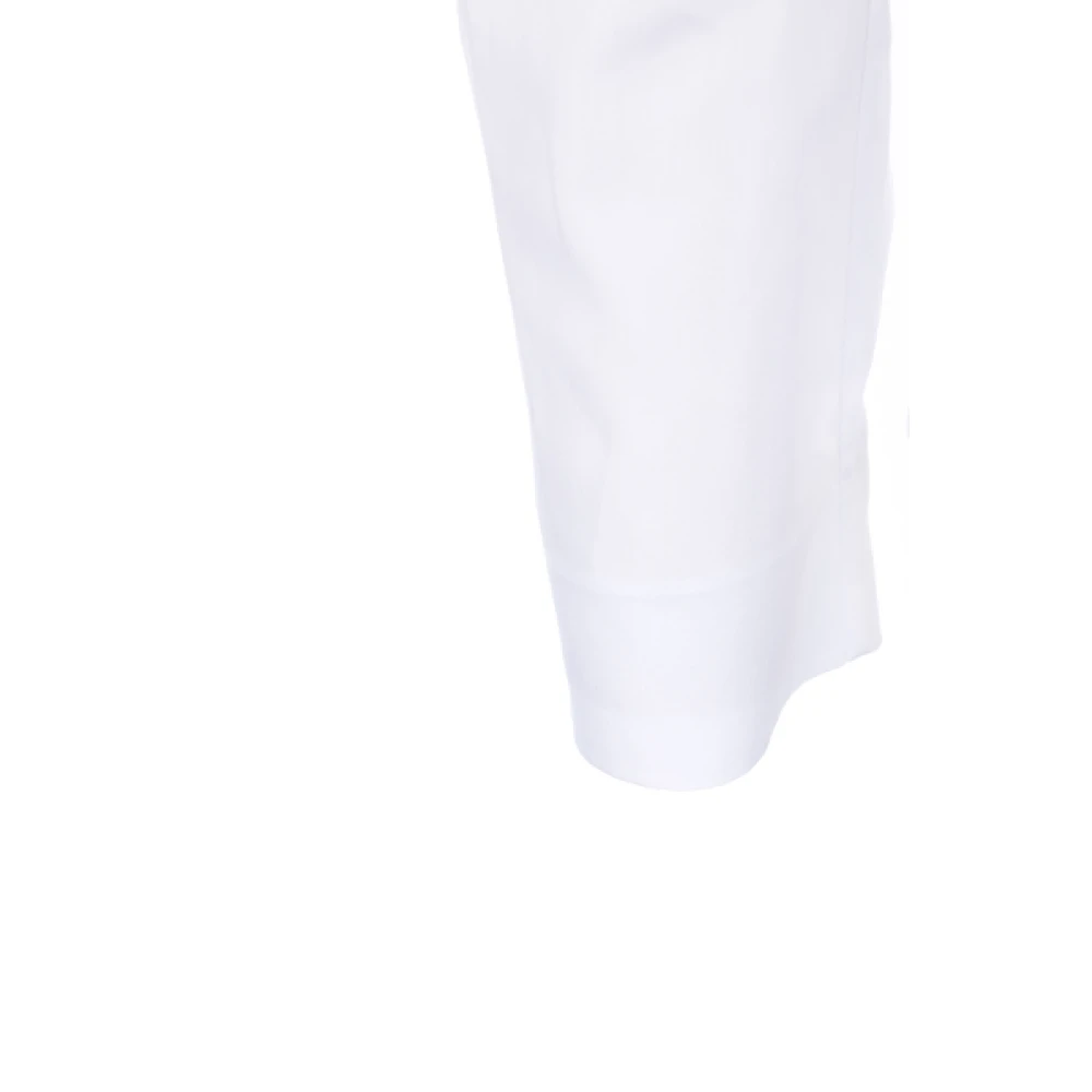 Sapio Witte Overhemd met Rechte Snit White Dames