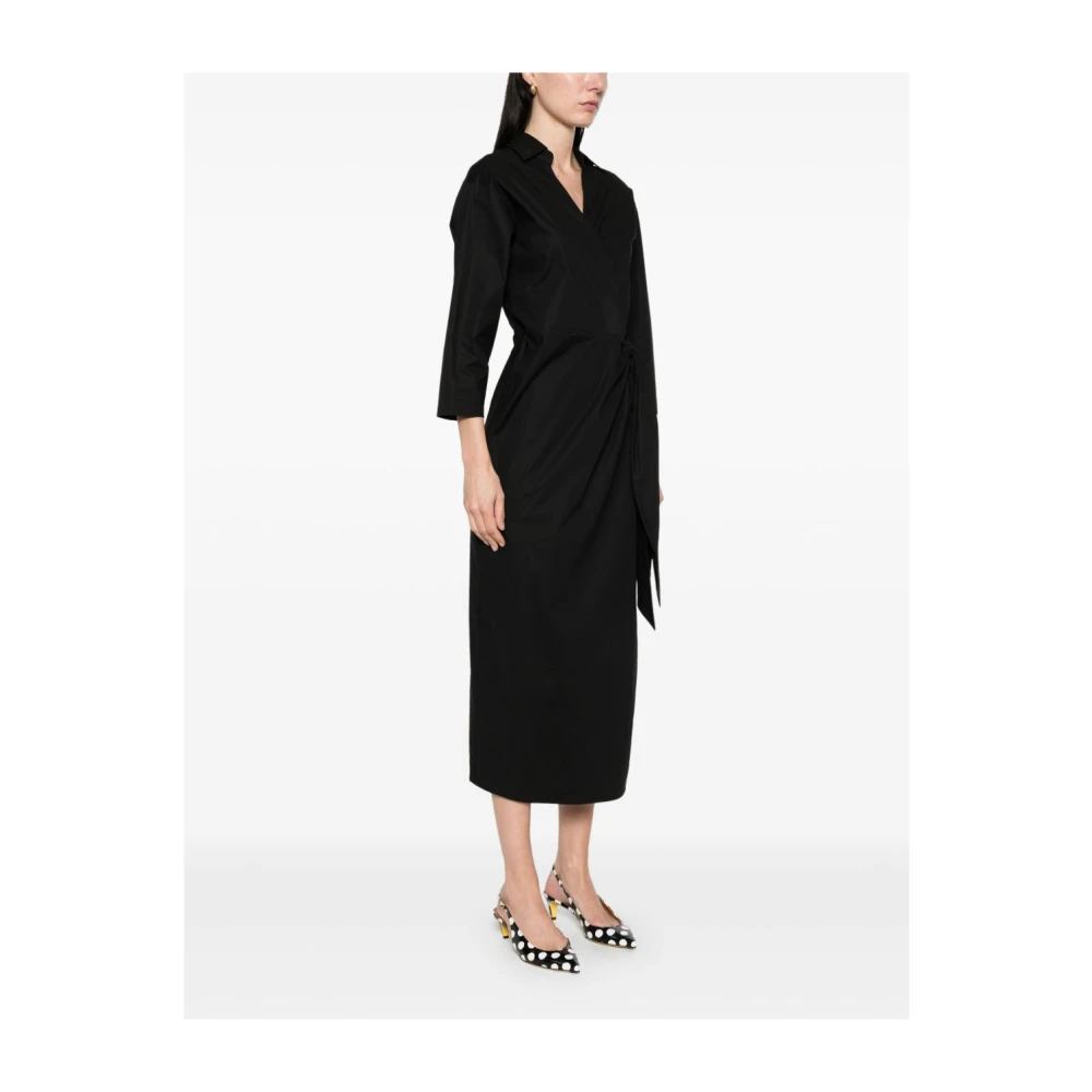 Twinset Zwarte Jurk voor Vrouwen Black Dames