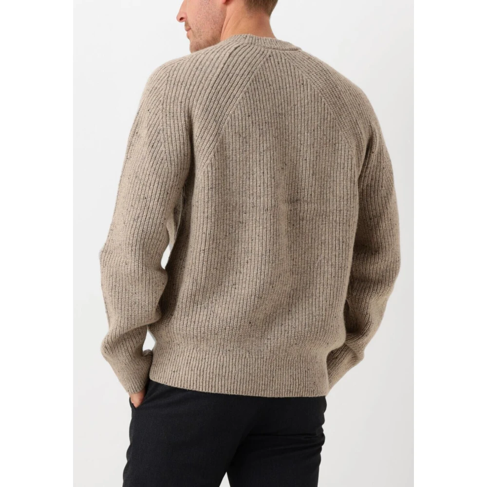 drykorn Beige Rippley Trui voor Heren Beige Heren
