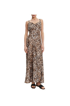 robe-longue-en-dentelle-imprime-leopard