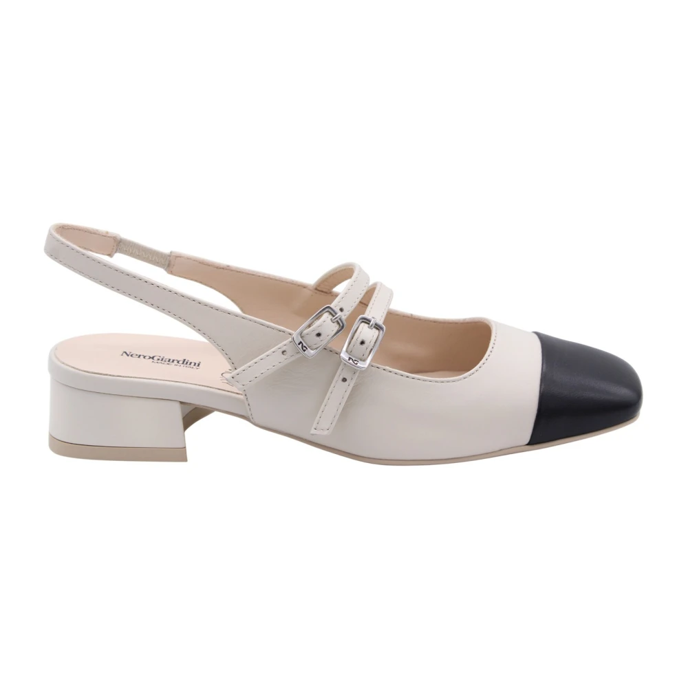 Nerogiardini Mujer Beige - Kuala Slingback Pump - Shoes - 36 Eu