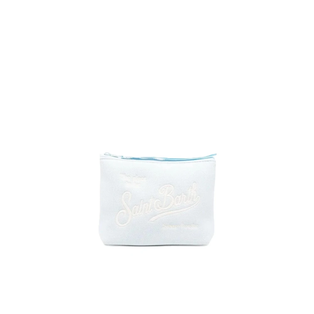 Mc2 Saint Barth Women's Blue Clutches, One Size, Aline Piquet Pochette