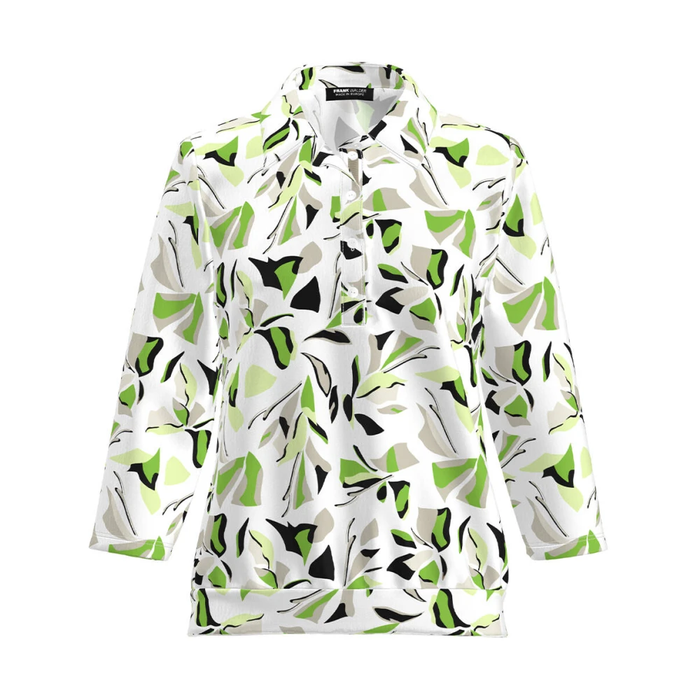 Frank Walder Lange Mouw Top NOSTop TShirt Multicolor Dames
