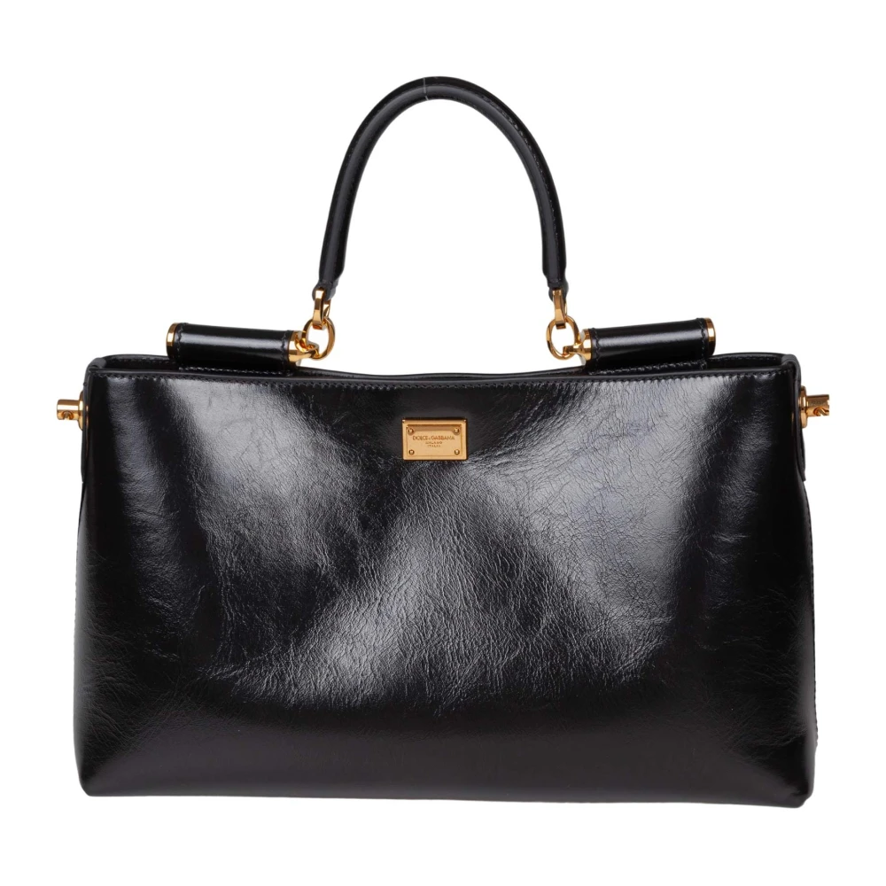 Dolce & Gabbana Women's Black Handbags, One Size, Vittoria Handbag