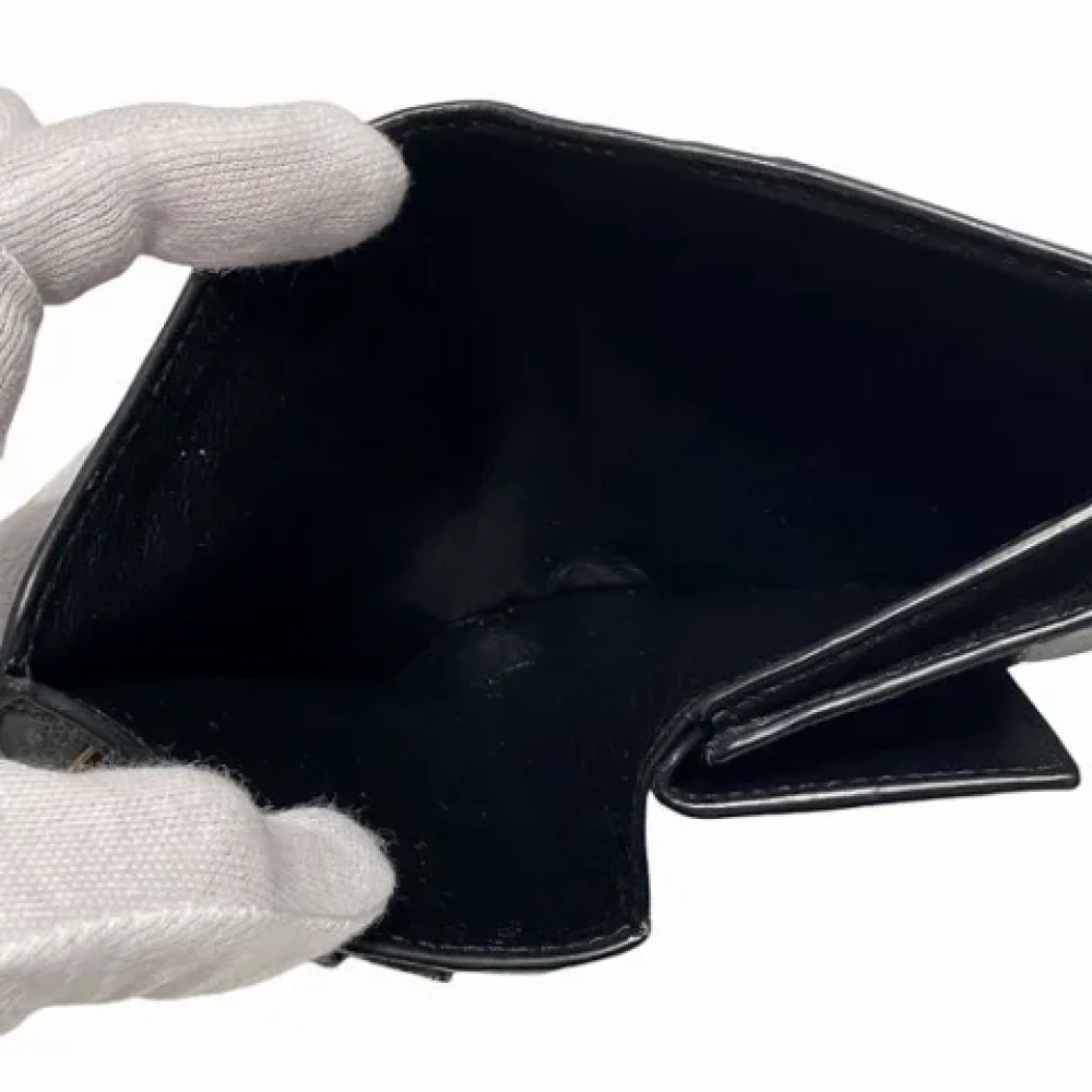 Balenciaga Vintage Pre-owned Leather wallets Black Dames