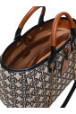 blue-beige-leather-fabric-shoulder-bag