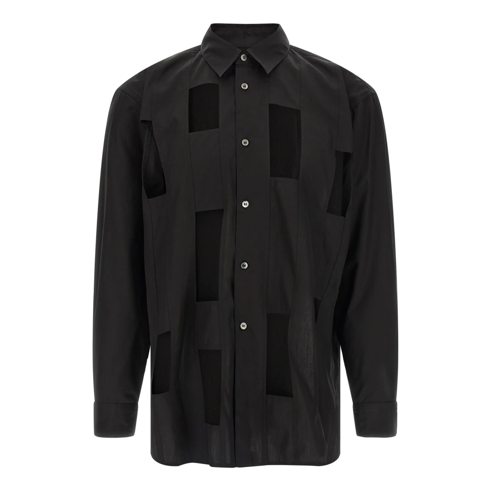 Comme Des Garçons Men's Black Shirts - Casual Shirts - L - Shirts