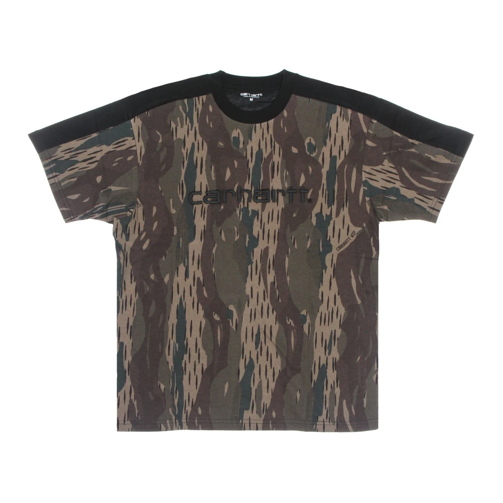 Carhartt WIP Camo Unite Tee Zwart Korte Mouw Multicolor Heren