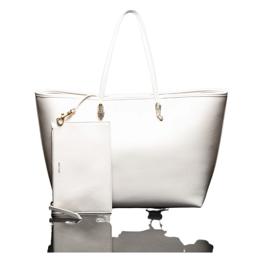 Roberto Cavalli Shopping Handtas White Dames