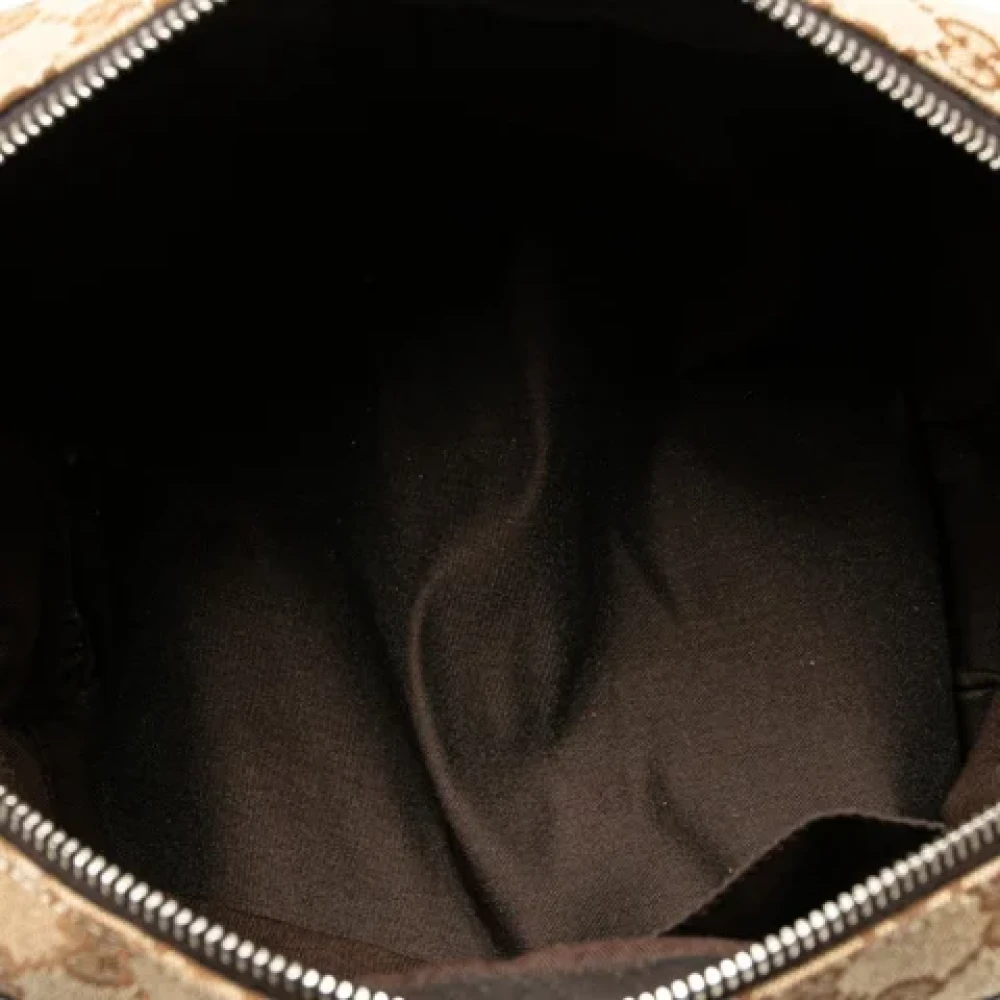 Gucci Vintage Pre-owned Canvas gucci-bags Brown Dames