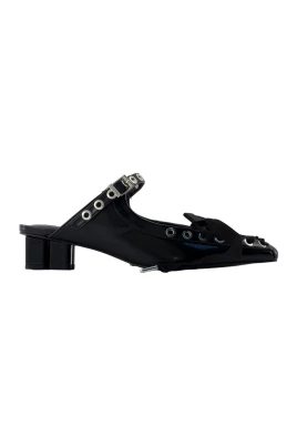 Eyelets Lace Up Sandals