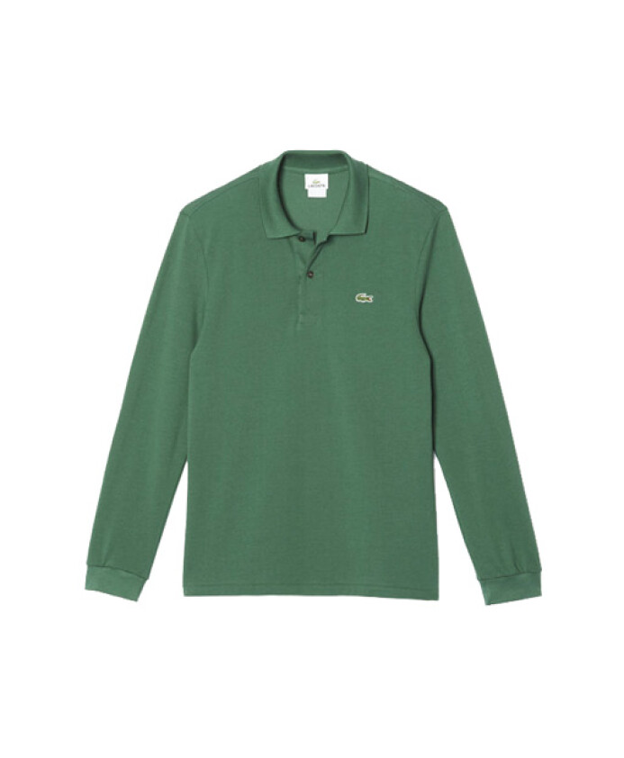 polo-vert-a-col-cotele