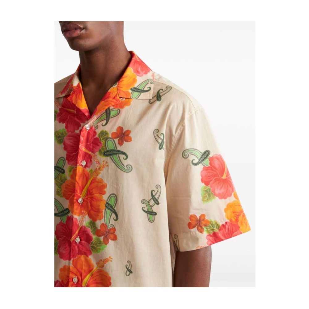 ETRO Bowling Shirts Mric0013 99Sp505 Multicolor Heren