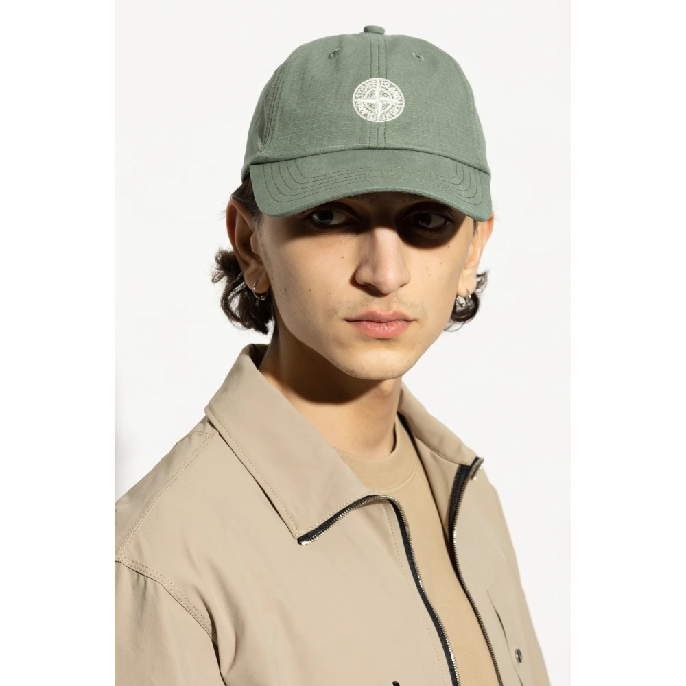Stone Island Baseball cap Green Heren