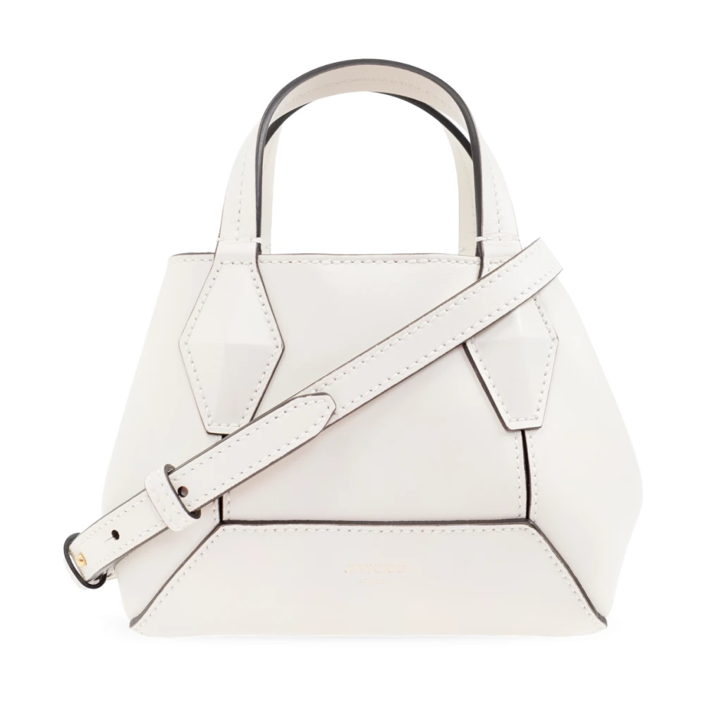 Jimmy Choo Handtas Diamond XS Beige Dames