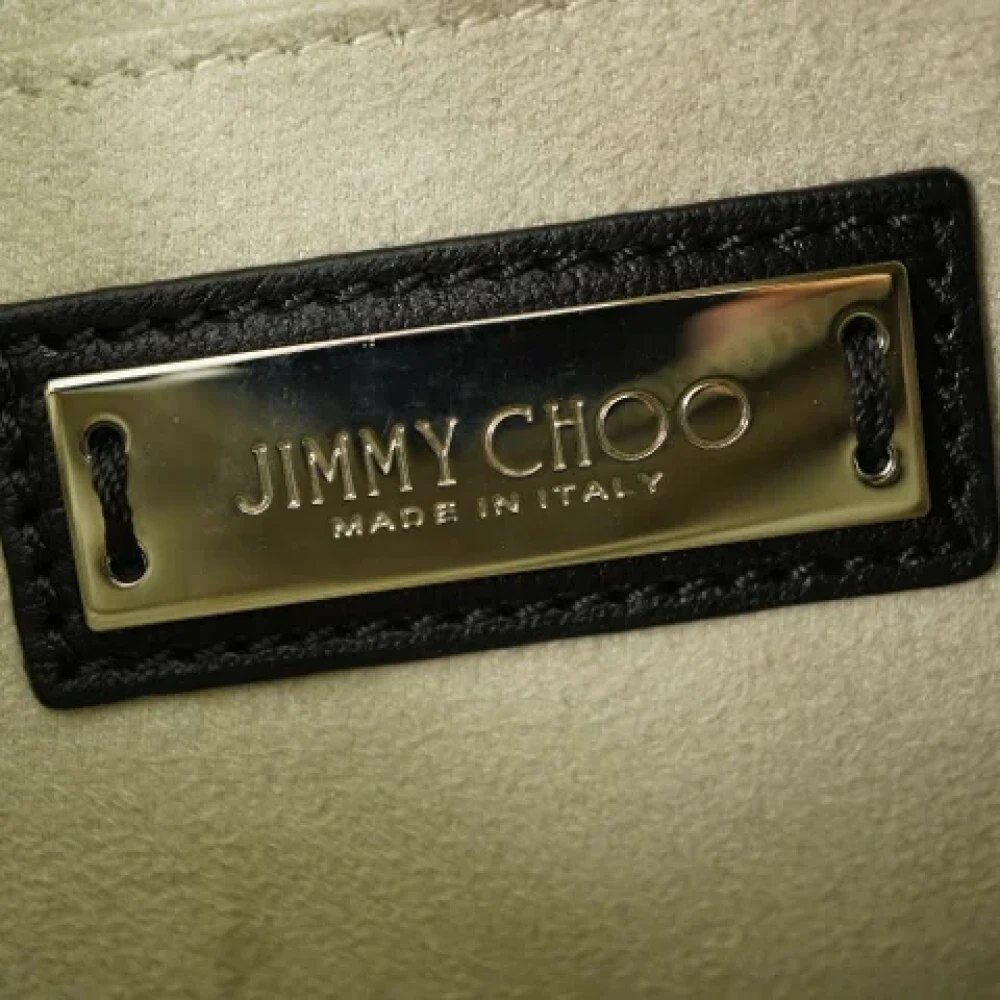 Jimmy Choo Pre-owned Leather shoulder-bags Black Dames