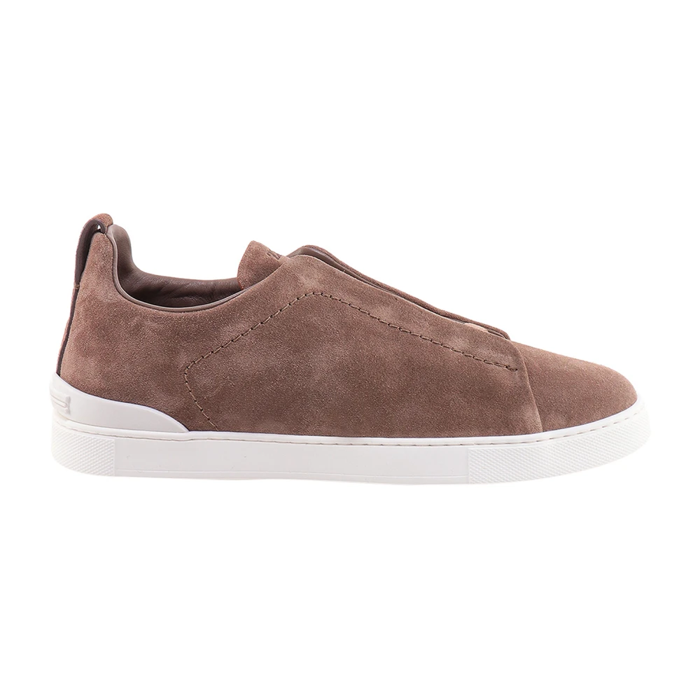 Zegna - Shoes > Sneakers - Brown - Zegna - Modalova