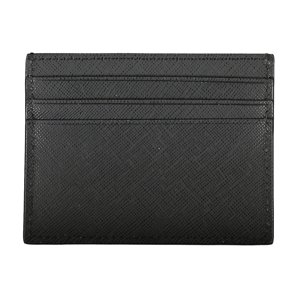 Tommy Hilfiger Heren Portemonnee Zwart Portacard Centrale Zak Black Heren