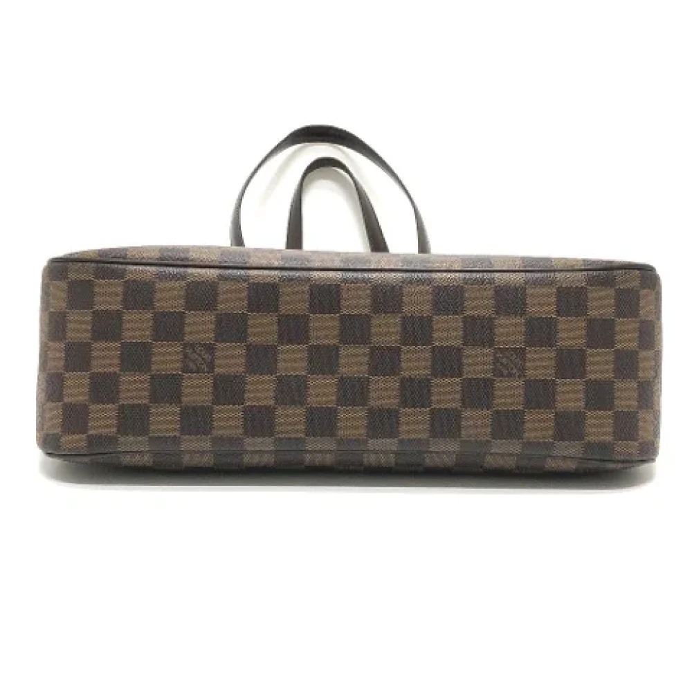 Louis Vuitton Vintage Pre-owned Cotton louis-vuitton-bags Brown Dames