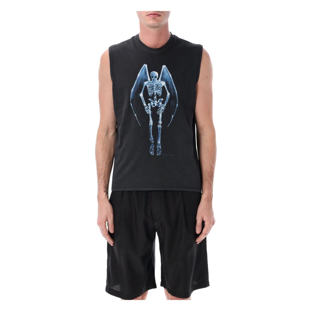 Our Legacy Men's Black Breathe Sleeveless Tee