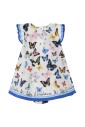 blauwe-vlinderprint-jurk-fladdermouwen