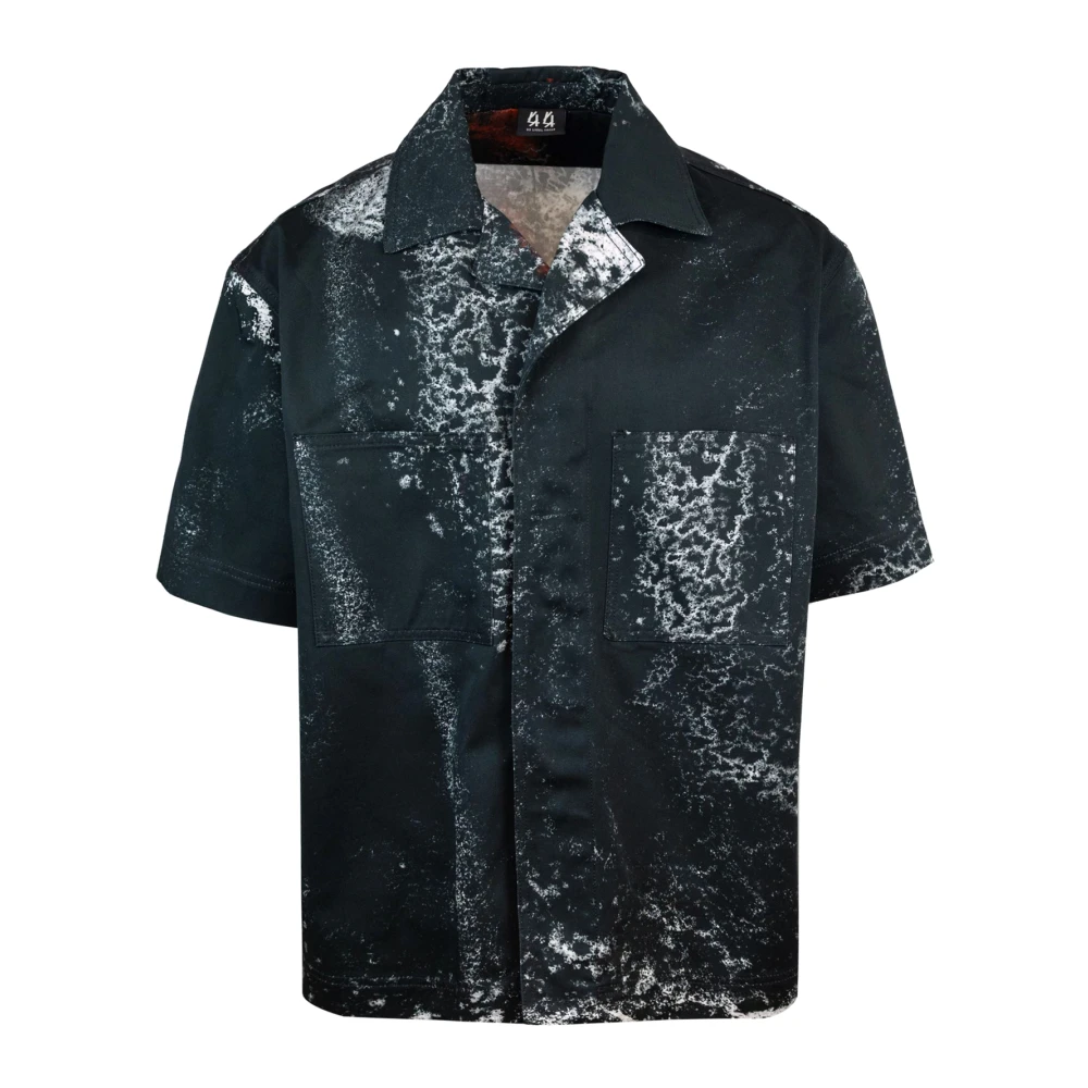 44 Label Group Shirt met korte mouwen Black Heren
