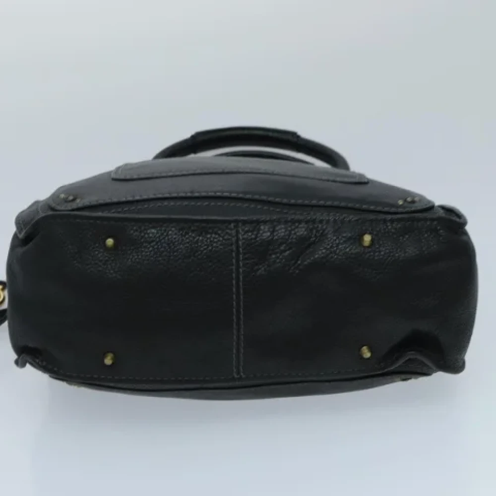 Chloé Pre-owned Leather handbags Black Dames