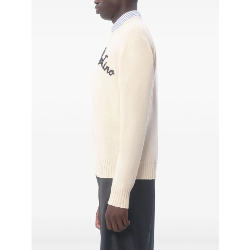 Valentino Garavani Witte Sweater Herenmode White Heren
