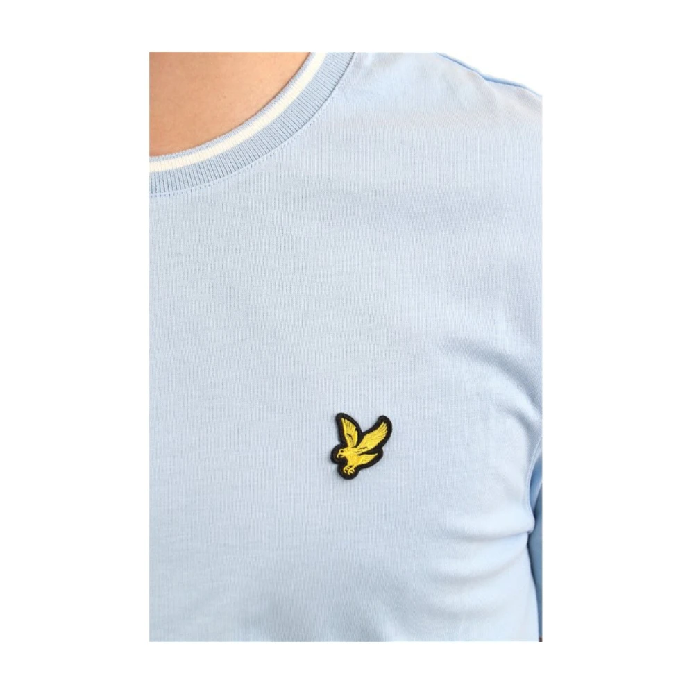 Lyle & Scott Klassiek T-shirt voor lente zomer Blue Heren