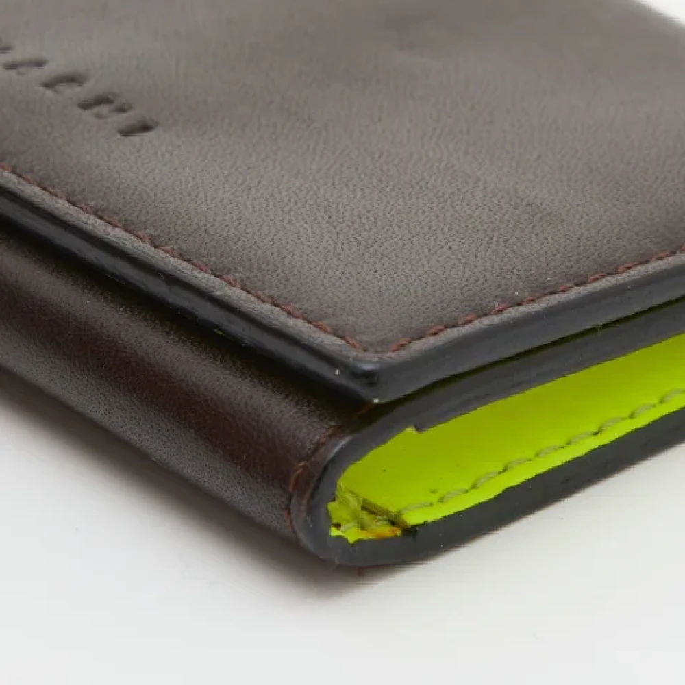Marni Pre-owned Leather wallets Brown Dames