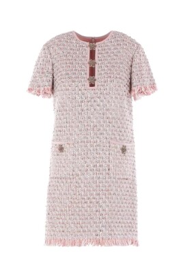 sachin and babi light blue dress Valentino womens Wool & Silk-Blend Shift Dress, 44, Green