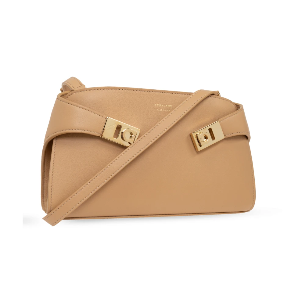 Salvatore Ferragamo Knuffel schoudertas Beige Dames