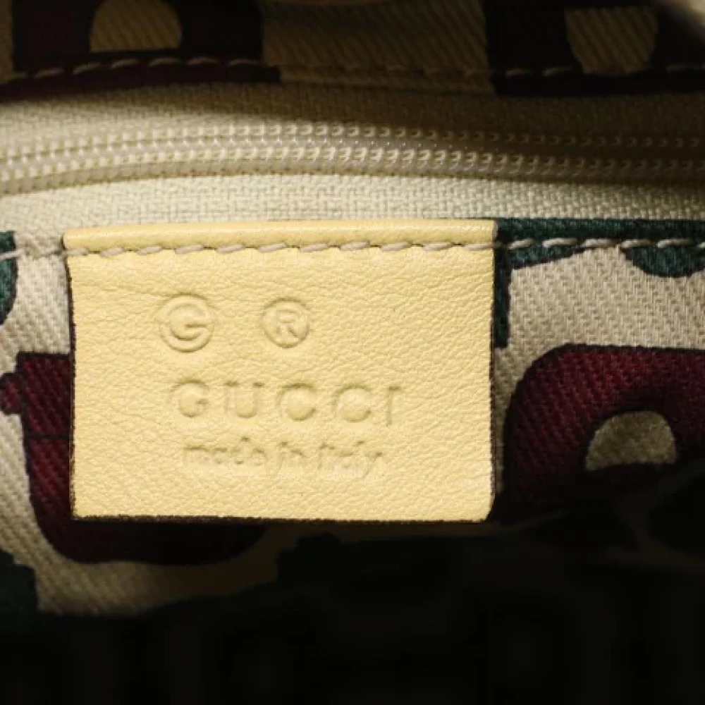 Gucci Vintage Pre-owned Canvas gucci-bags Gray Dames