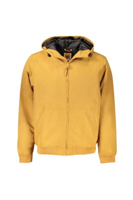 brown-hooded-jacket-with-logo-zipper
